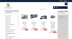 Desktop Screenshot of peugeot-accessories.com